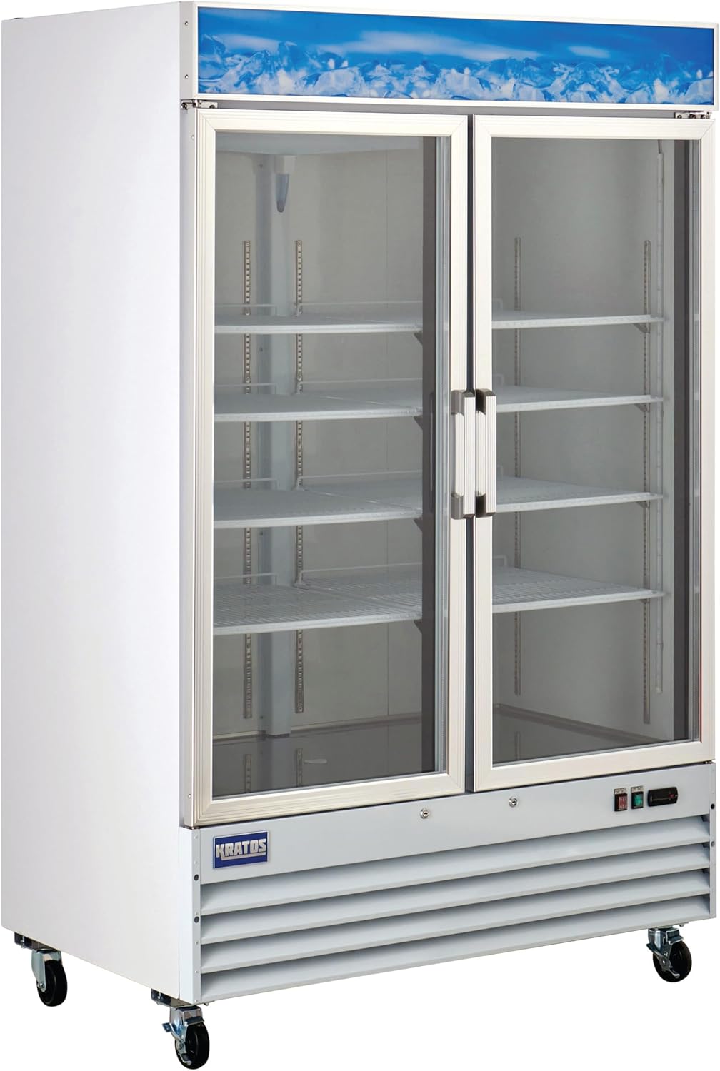 53" Two Door Display Merchandiser